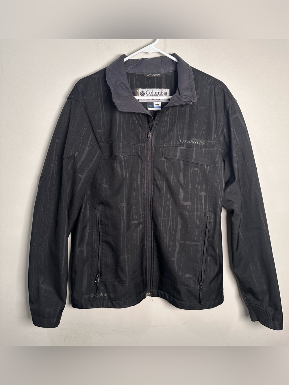 Columbia Jacket Titanium Men's Black Large